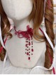 Handmade Simulated Dripping Red Blood Bead Lace Butterfly Gothic Lolita Beautiful Seductive Necklace