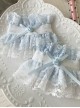 Dreamy Princess Style Cute Ribbon Bowknot Rose Lace Sweet Lolita Cuff Wrist Band