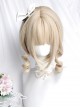 Magic Box Roll Series Retro Cute Roman Curl Sideburns Cute Double Ponytail Sweet Lolita Wig