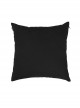 Gothic Style Personality Twill Weave Center Stitching Cracked Leather With Metal Gear Decoration Black And Brown Pillow