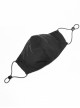 Punk Style Simple Stretch Knitted Lined Mesh Fabric Front Wing Three Dimensional Printing Black Adjustable Mask