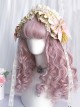 Profiterole Series Retro Doll Internal Buckle Bangs Palace Style Long Curly Hair Sweet Lolita Wig