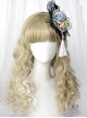 Profiterole Series Retro Doll Internal Buckle Bangs Palace Style Long Curly Hair Sweet Lolita Wig