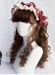 Profiterole Series Retro Doll Internal Buckle Bangs Palace Style Long Curly Hair Sweet Lolita Wig