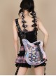 Sweet Cool Bass Shape Rock Band Fashional Transparent Display Layer Itabag Punk Lolita Laser Shoulder Crossbody Bag