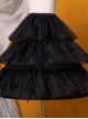 Basic Versatile Short Version 50cm Fish Bone Soft Mesh Yarn Classic Lolita Dress Support Tutu Skirt