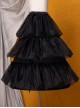 Versatile Basic Long Version Soft Mesh Yarn Classic Lolita Dress Support 70cm Fish Bone Tutu Skirt