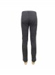 Gothic Style Simple Stretch Jacquard Fabric Side Seam Webbing Decoration Black Classic Daily Trousers