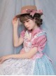 Mercerized Satin Three-Dimensional Pleated Elegant Puff Sleeve Soft Classic Lolita Bowknot Tie Shirt