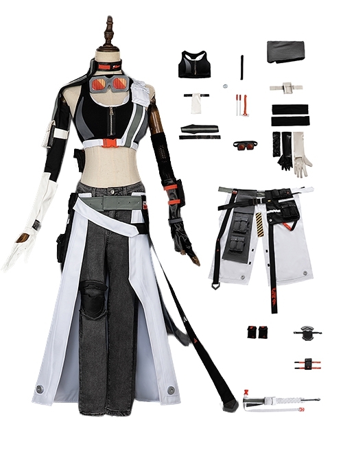 Game Zenless Zone Zero Halloween Cosplay Grace Howard Costume Full Set