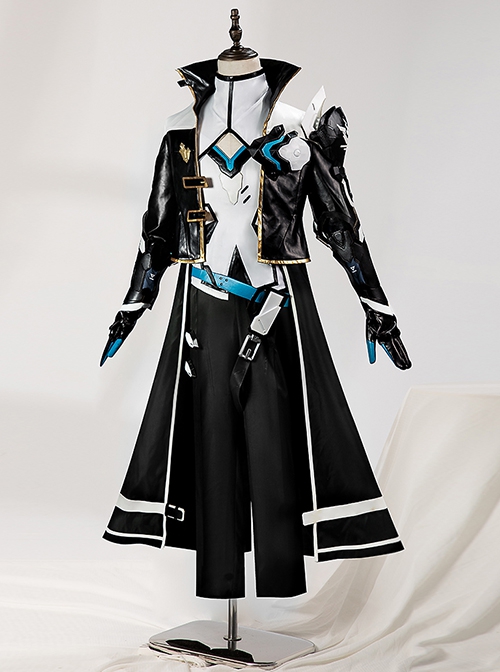 Game Honkai Impact 3 Halloween Cosplay Kevin Kaslana Costume Full Set