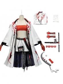 Game Arknights Halloween Cosplay Nian Costume Set Without Ear Ornament Without Earrings Without Ear Horns
