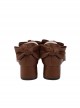 So Elegant Series Doll Sense Bowknot Sweet Lolita Round Toe Cute Daily Versatile Mid Heel Mary Jane Shoes