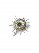 Amon Series England Steampunk Resin The Worm Of Time Cool Metal Pointer Sun Pattern Ouji Fashion Brooch