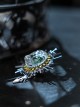 Amon Series England Steampunk Resin The Worm Of Time Cool Metal Pointer Sun Pattern Ouji Fashion Brooch