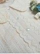 Antique Tags Series Vintage Everyday Sweet And Cute Embroidered Floral Lapel Sweet Lolita Cotton Puff Sleeves Shirt