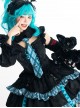 Hatsune Miku Collaboration Lace Dark Subculture Y2K Gothic Lolita Sleeveless Official Shirt Skirt Special Gift Box Suit