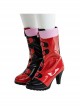 Suicide Squad Isekai Halloween Cosplay Harley Quinn Accessories Boots