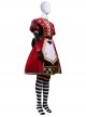 Game Alice Madness Returns Halloween Cosplay Alice Royal Suit High-end Version Costume Set Without Boots