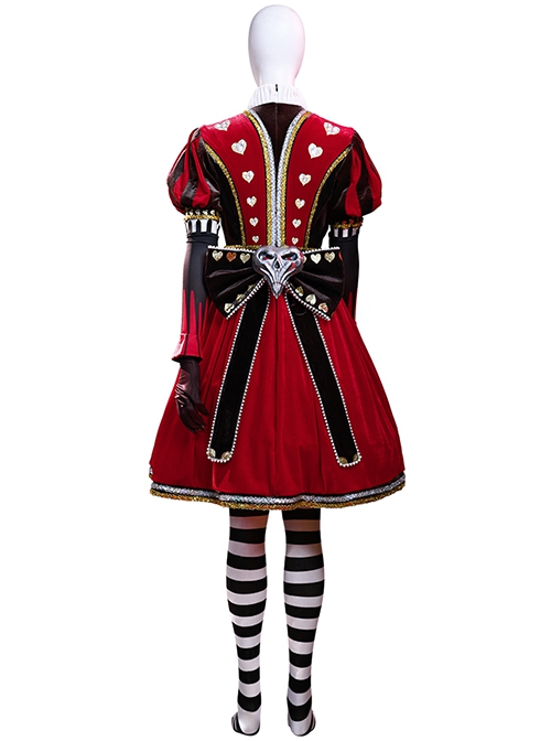 Game Alice Madness Returns Halloween Cosplay Alice Royal Suit High-end Version Costume Set Without Boots