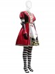 Game Alice Madness Returns Halloween Cosplay Alice Royal Suit Low-end Version Costume Set Without Boots