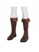 The Legend Of Zelda Tears Of The Kingdom Halloween Cosplay Link Hylian Accessories Brown Boots