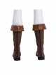 The Legend Of Zelda Tears Of The Kingdom Halloween Cosplay Link Hylian Accessories Brown Boots