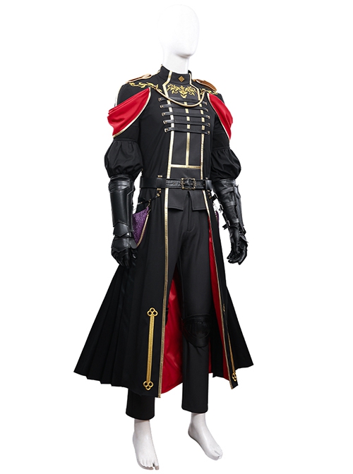 Final Fantasy VII Halloween Cosplay Youth Sephiroth Shinra Formal Uniform Costume Set Without Boots Without Prop Sword