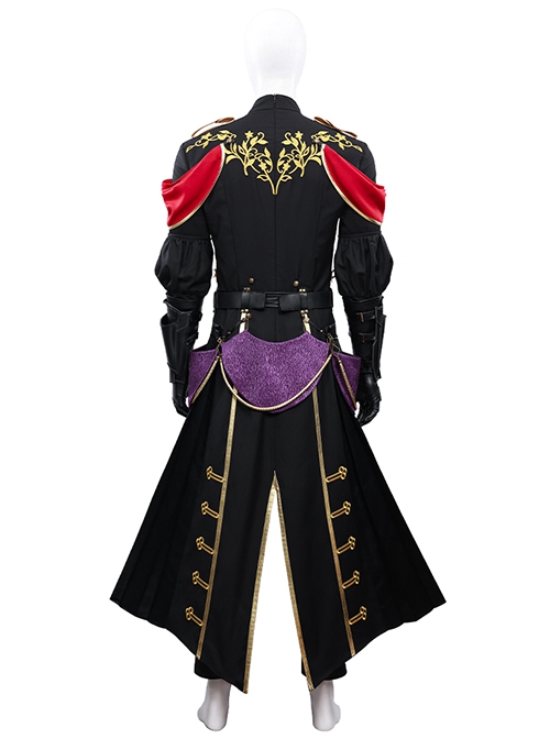 Final Fantasy VII Halloween Cosplay Youth Sephiroth Shinra Formal Uniform Costume Set Without Boots Without Prop Sword