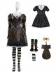 Game Alice Madness Returns Halloween Cosplay Steam Dress Costume Set Without Boots