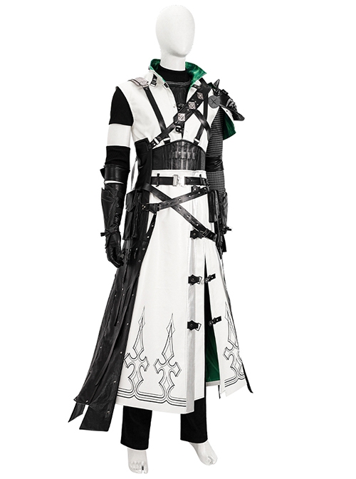 Game Final Fantasy VII Halloween Cosplay Youth Cloud Strife The Lifestream Outfit Costume Set Without Wig Without Boots