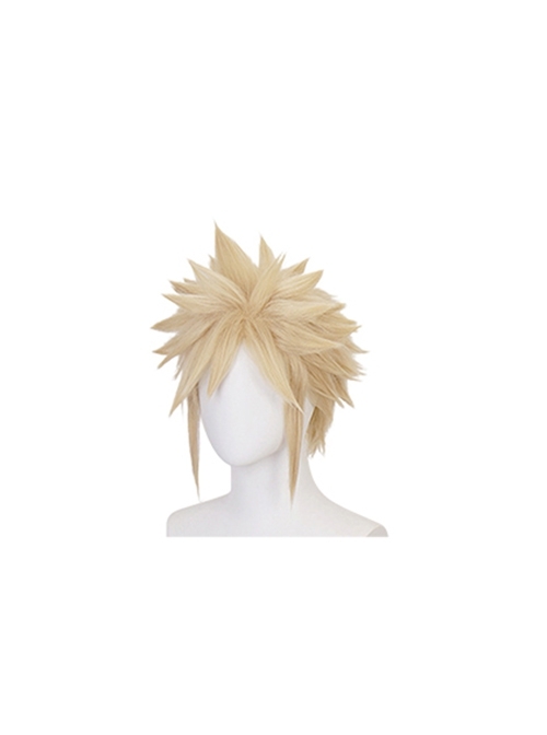 Game Final Fantasy VII Halloween Cosplay Youth Cloud Strife The Lifestream Outfit Accessories Wig