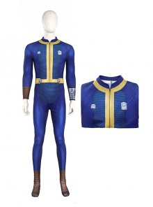 TV Drama Fallout Halloween Cosplay Male Characters Costume Printed Version Bodysuit