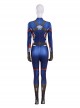 Comics What If Halloween Cosplay Captain Carter Peggy Carter Costume Printed Bodysuit