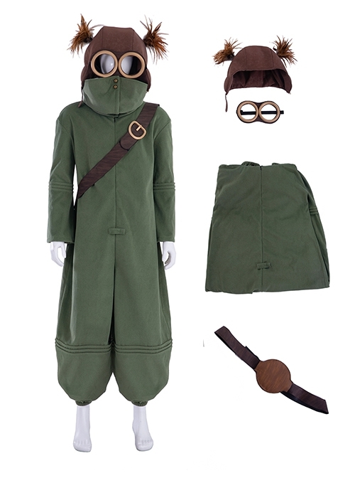 Game Little Nightmares 3 Halloween Cosplay Alone Costume Full Set