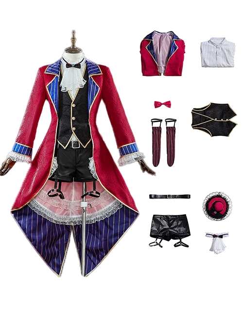 Comics Shounen Series Halloween Cosplay Bathory Costume Full Set