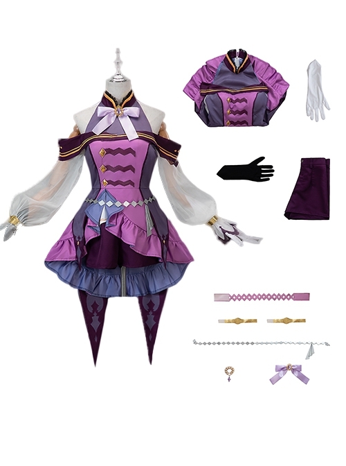 Pretty Derby Halloween Cosplay Narita Top Road Winning Outfit Costume Full Set