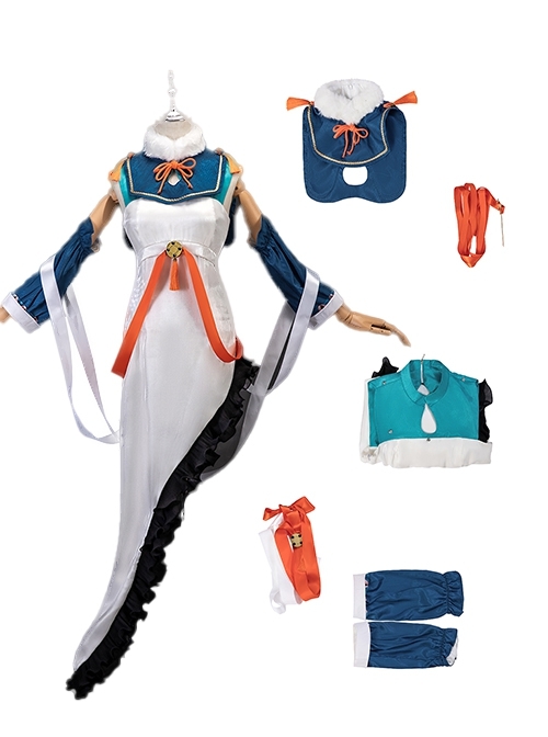 Hatsune Miku Halloween Cosplay Ambush From Ten Sides Figures Outfit Costume Full Set