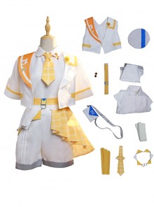 Magical Mirai 2024 Halloween Cosplay Kagamine Len Costume Set Without Shoes