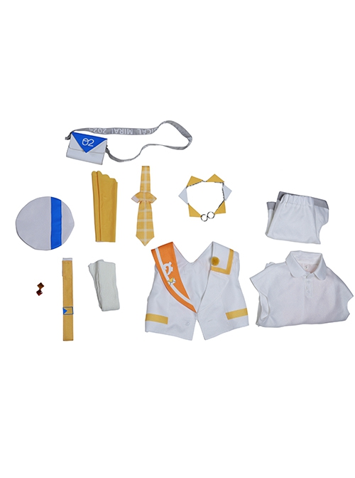 Magical Mirai 2024 Halloween Cosplay Kagamine Len Costume Set Without Shoes