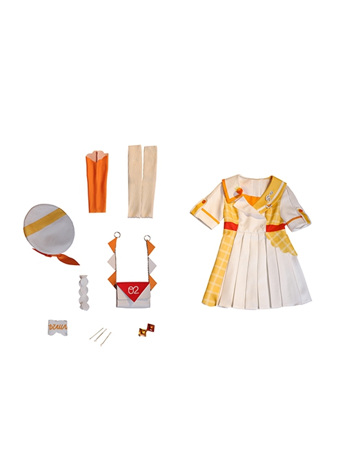 Magical Mirai 2024 Halloween Cosplay Kagamine Rin Costume Set Without Shoes