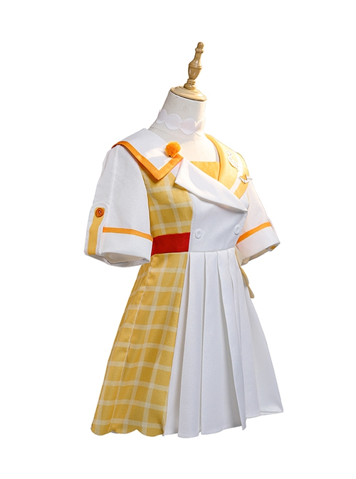 Magical Mirai 2024 Halloween Cosplay Kagamine Rin Costume Set Without Shoes