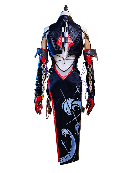 Game Wuthering Waves Halloween Cosplay Yinlin Costume Full Set