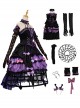 Game Identity V x Sanrio Halloween Cosplay Mary Bloody Queen Costume Full Set