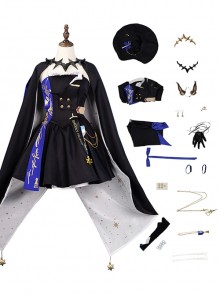 Game Arknights Halloween Cosplay Ambience Synesthesia Amiya Costume Normal Version Full Set