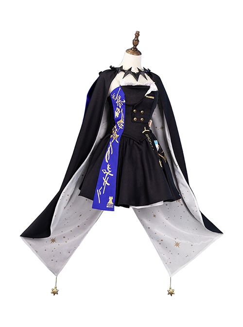 Game Arknights Halloween Cosplay Ambience Synesthesia Amiya Costume Normal Version Full Set