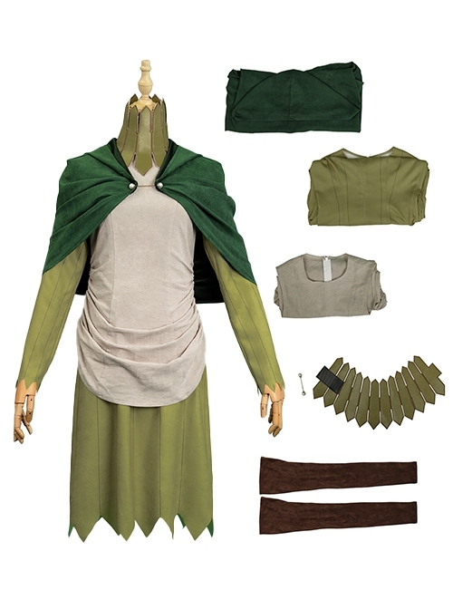 Delicious In Dungeon Halloween Cosplay Mithrun Costume Full Set