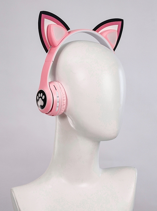 Tekken 7 Halloween Cosplay Lucky Chloe Accessories Pink Headphone