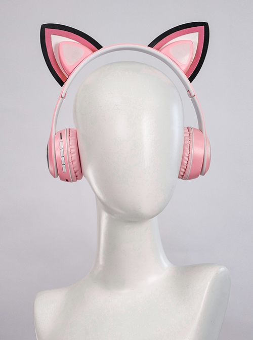 Tekken 7 Halloween Cosplay Lucky Chloe Accessories Pink Headphone