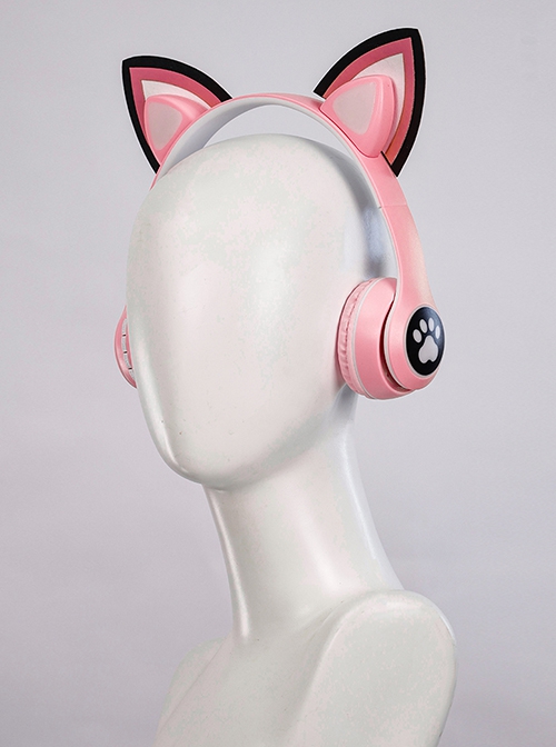 Tekken 7 Halloween Cosplay Lucky Chloe Accessories Pink Headphone